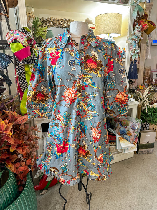 UF Dress Ruffled Edges