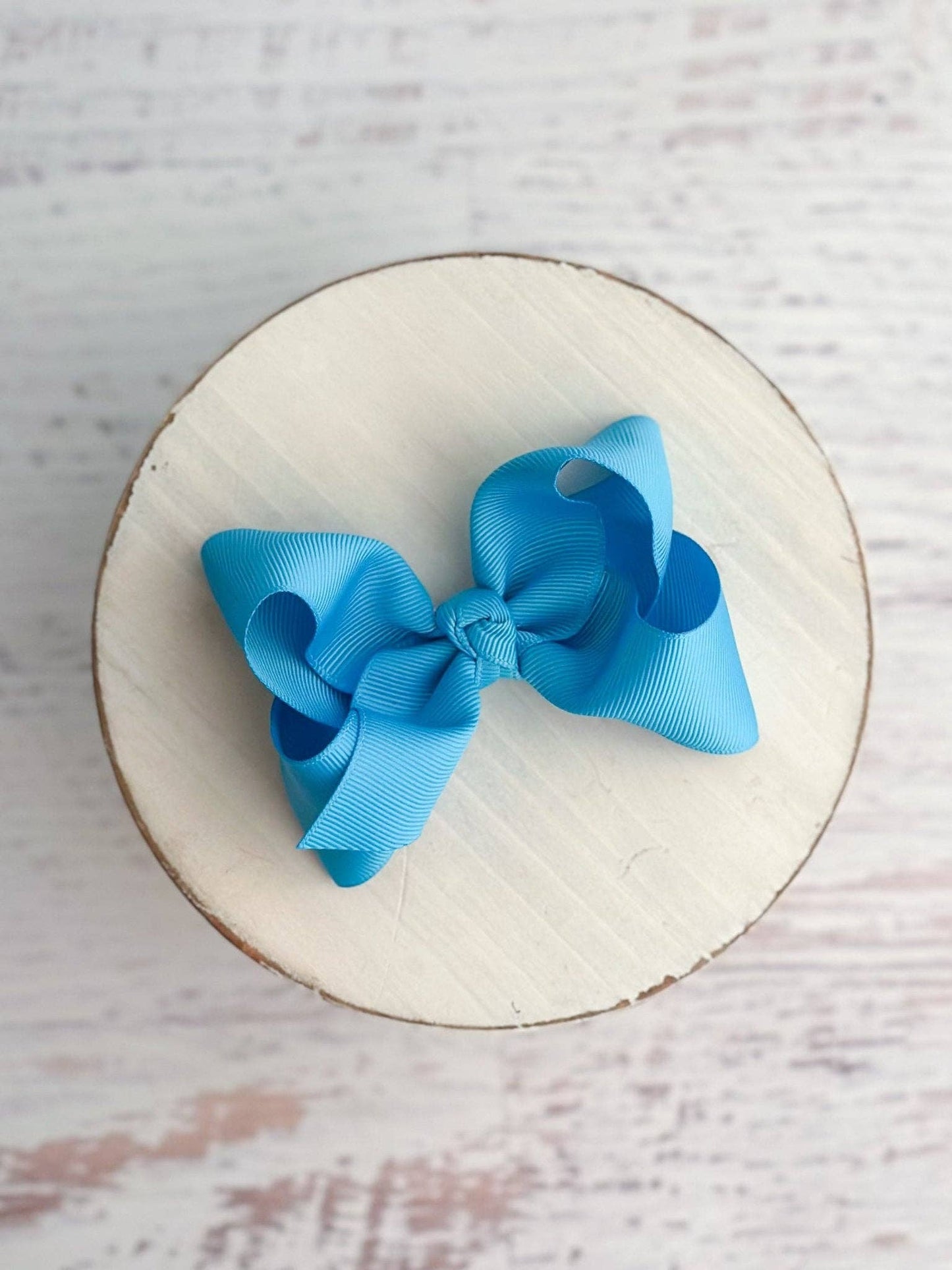 Hair Bow Essential Grosgrain Alligator Clip 4"