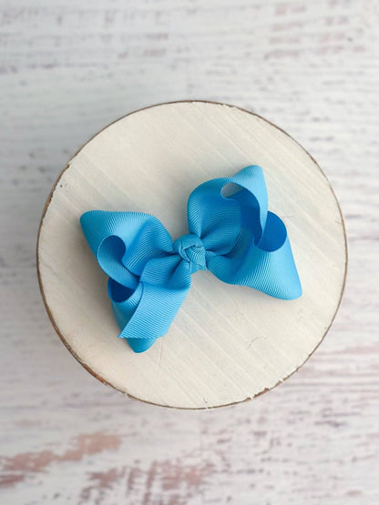 Hair Bow Essential Grosgrain Alligator Clip 4"