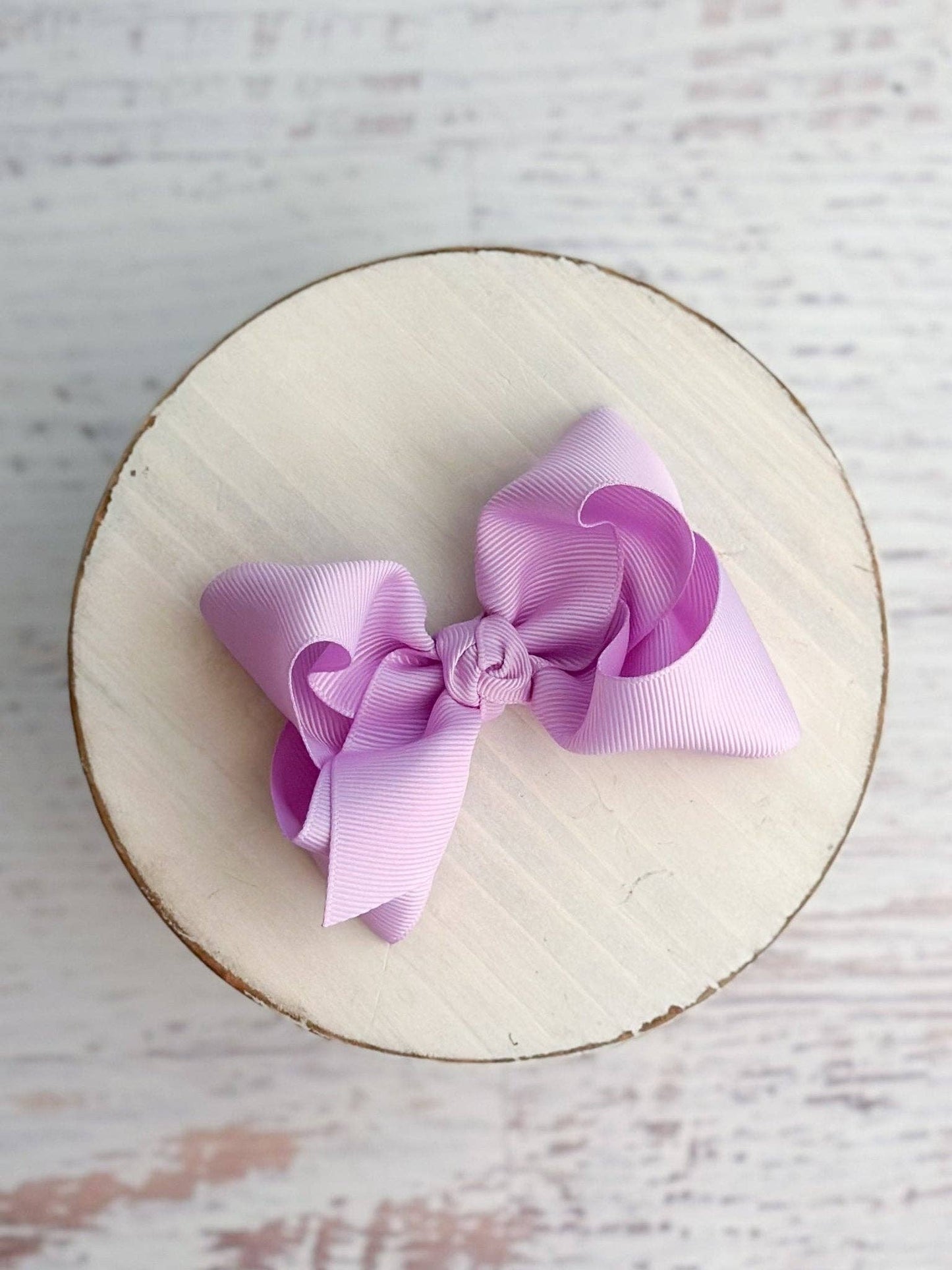 Hair Bow Essential Grosgrain Alligator Clip 4"