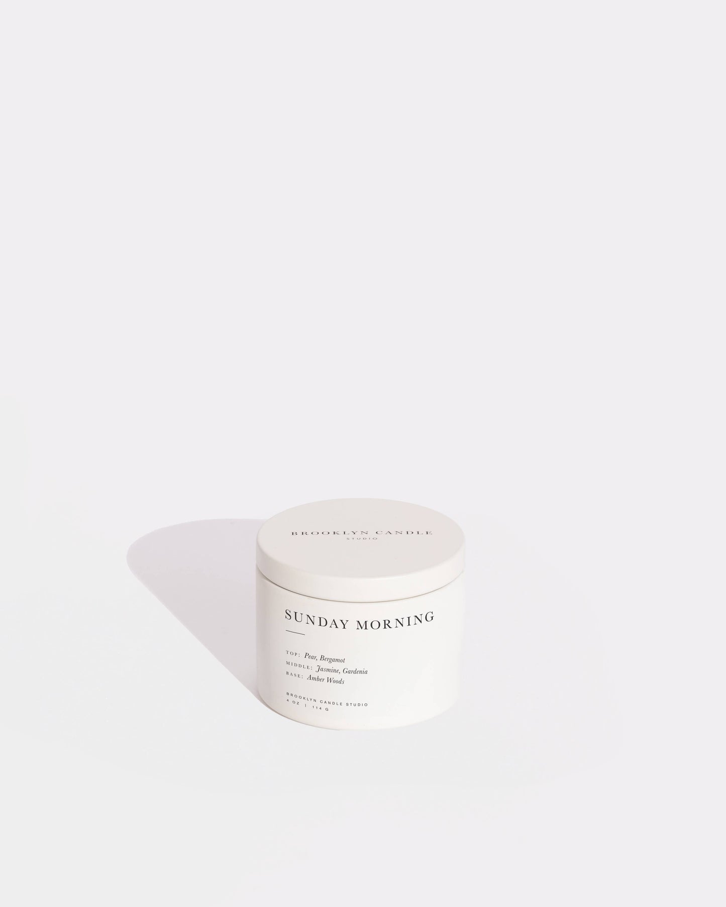 Candle Sunday Morning 4oz Travel