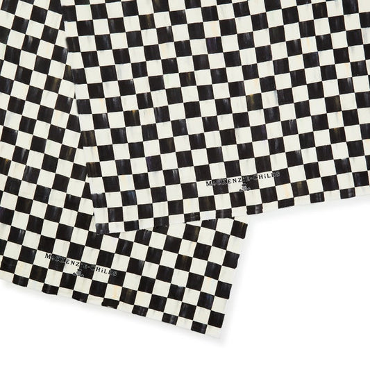 Mackenzie Childs Dish Towel Courtly Check