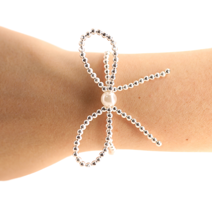 Bow Silver Bracelet