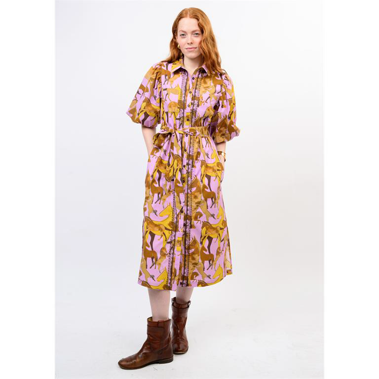 Uncle Frank DRESS HORSE PRINT SHIRT