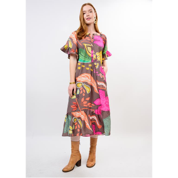 Uncle Frank DRESS PATIO BOLD FLORAL