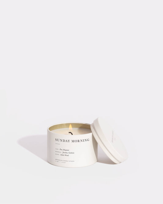 Candle Sunday Morning 4oz Travel