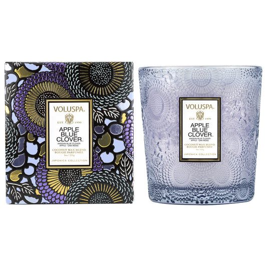 Candle Candle Aoole Blue Clover