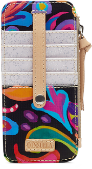 Consuela CARD ORGANIZER Sophie Black Swirly