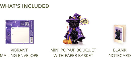 Pop-Up Card Halloween Cat