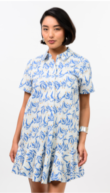 Uncle Frank DRESS SWING HEM SHIRT