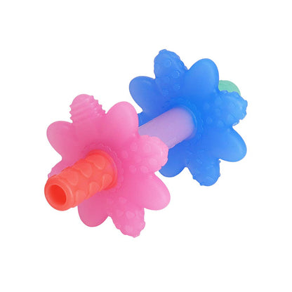 Teether Teensy Tubes™ Pink Rainbow