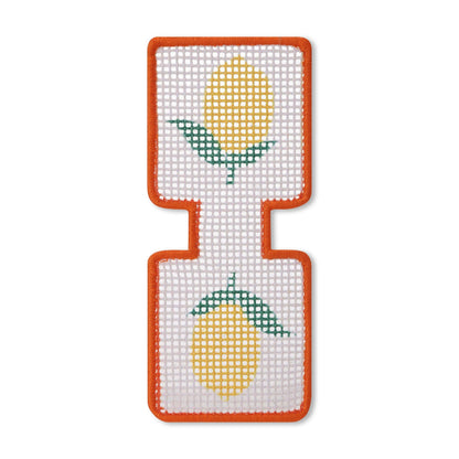 Needlepoint Keychain Kit - Lemon
