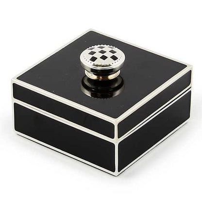 Trinket Box Silver Plated