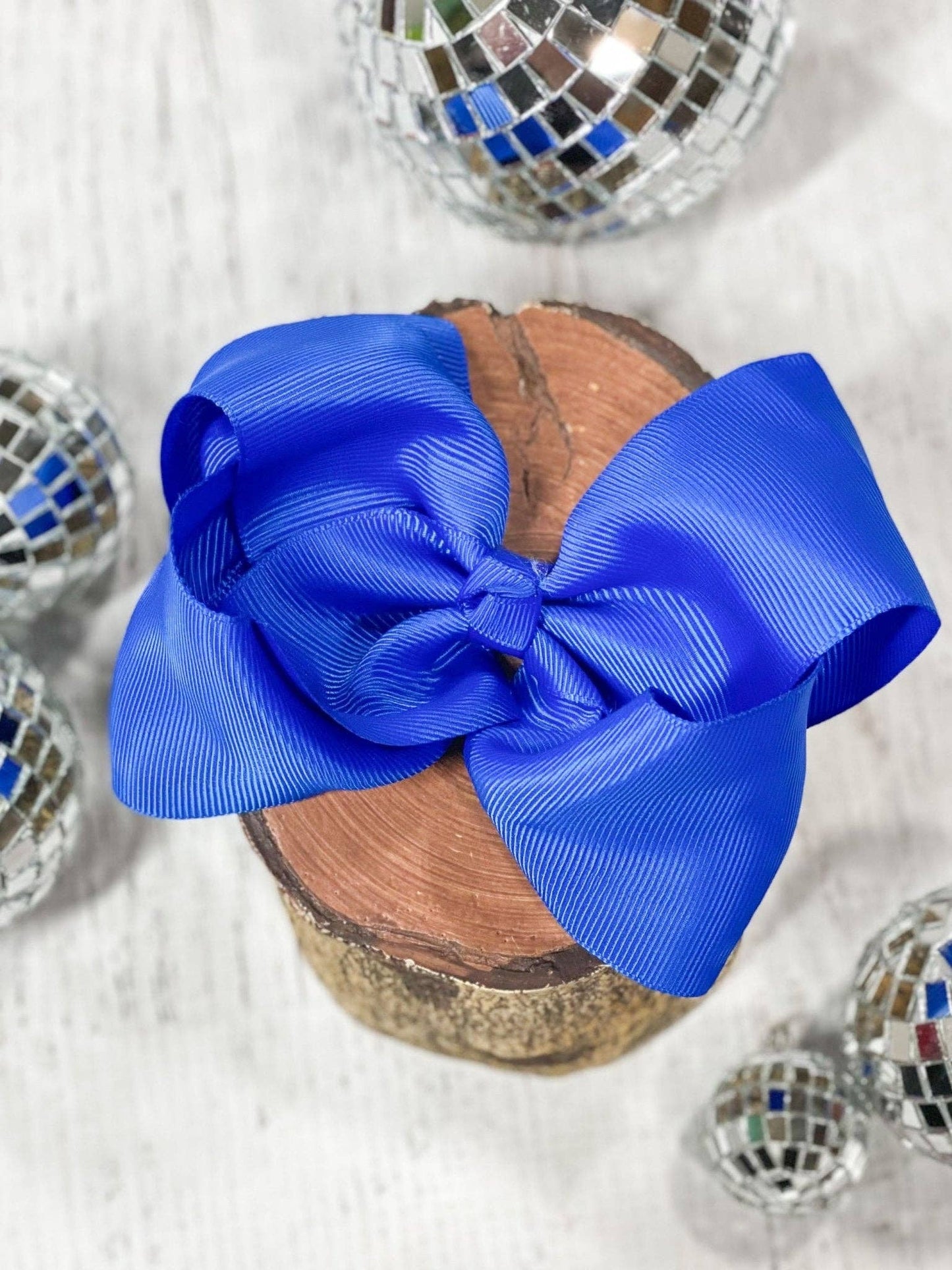 Hair Bow Classic Grosgrain Alligator Clip 4.5"