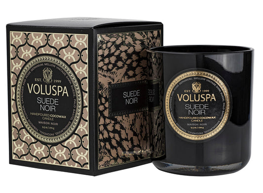 Suede Noir CANDLE 9.5OZ CLASSIC JAR