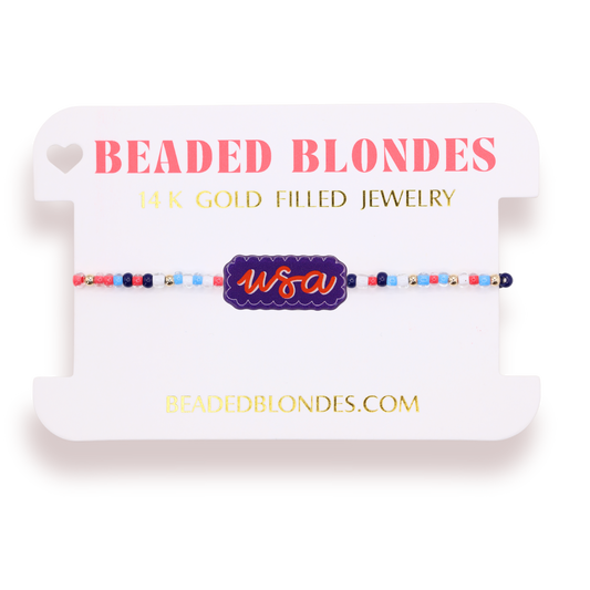 USA Bracelet on Color