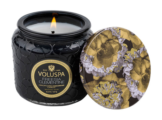 FREESIA CLEMENTINE CANDLE 4.5OZ PETITE JAR