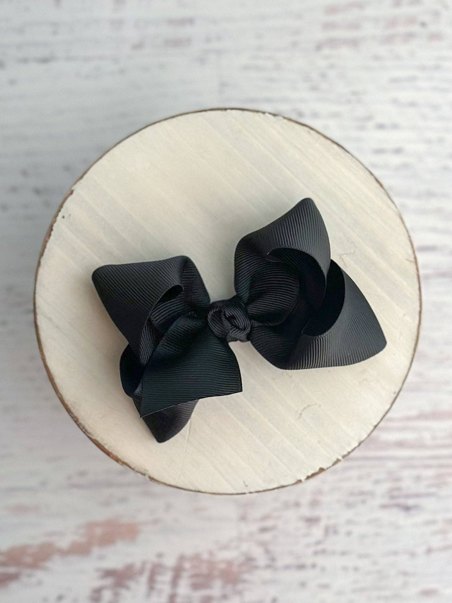Hair Bow Essential Grosgrain Alligator Clip 4"