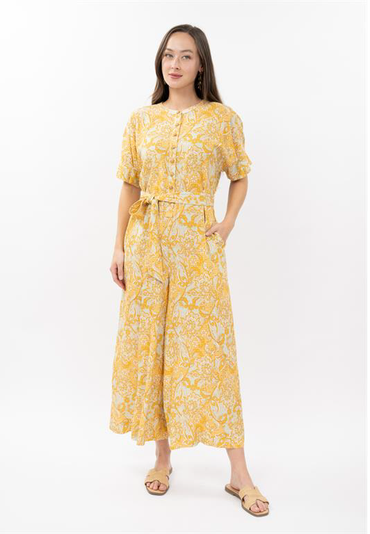 IVY JANE JUMPSUIT TUCK SLEEVE