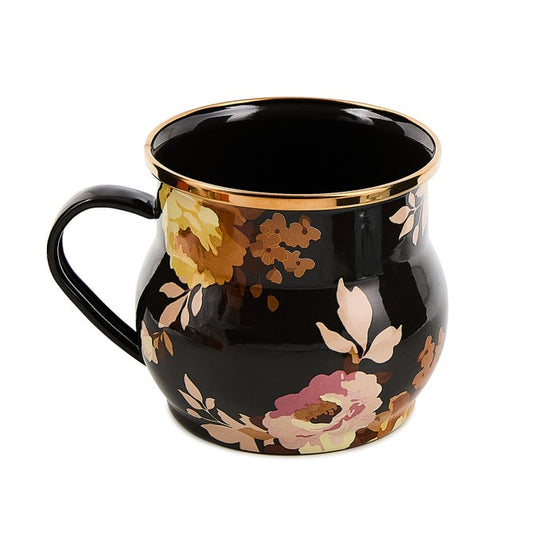 MUG CURVED CERAMIC (Various Colors)