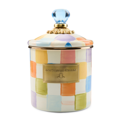 Mackenzie Childs Canisters Confetti Check
