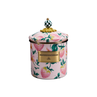 Mackenzie Childs Canisters Strawberry