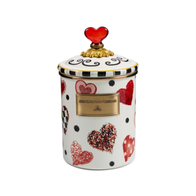 Mackenzie Childs Canisters Love