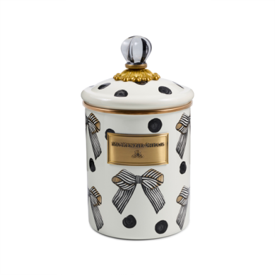Mackenzie Childs Canisters Pretty As a Bow