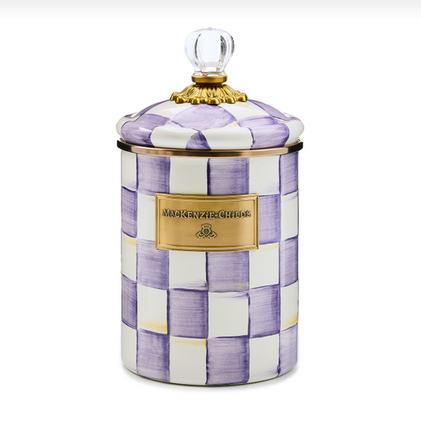 Mackenzie Childs Canister Enamel (Various Patterns)
