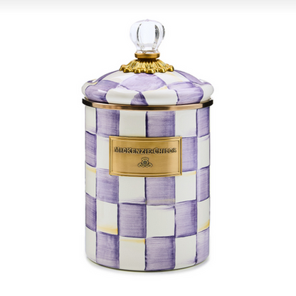 Mackenzie Childs Canister Enamel (Various Patterns)