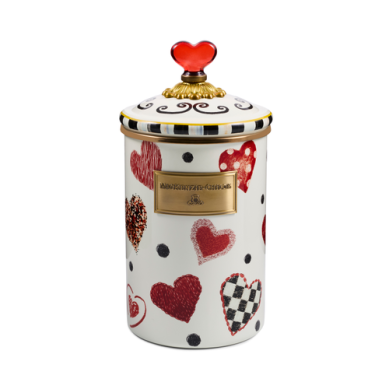 Mackenzie Childs Canisters Love
