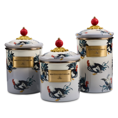 Mackenzie Childs Canisters Henhouse