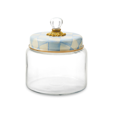Mackenzie Childs Kitchen Canister Sky Check