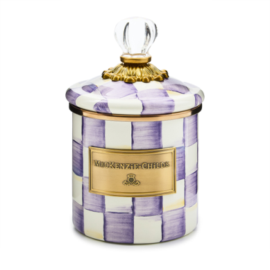 Mackenzie Childs Canister Enamel (Various Patterns)