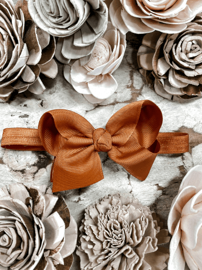 Hair Bow Essential Grosgrain - Headband - 4"