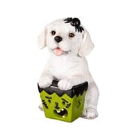 Dog Halloween LED Resin