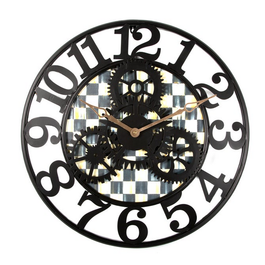 CLOCK WALL FARMHOUSE SMALL