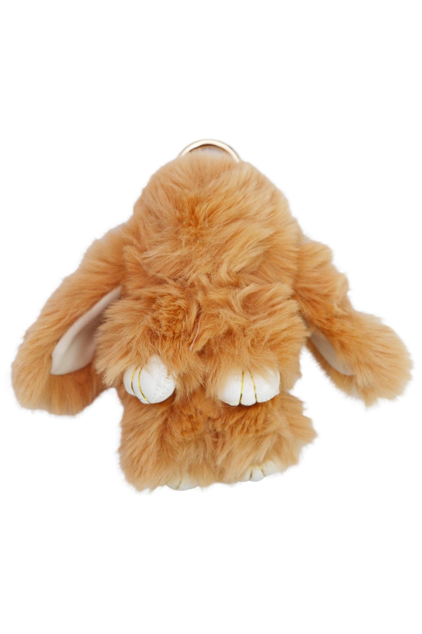 Key Chain Bunny Rabbit Fuzzy Faux Fur Plush Doll