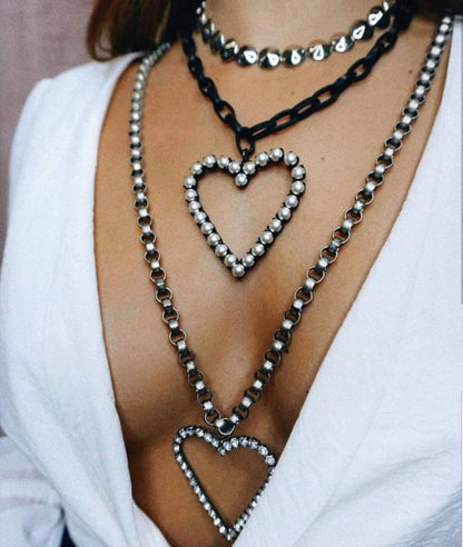Pearl Heart Necklace