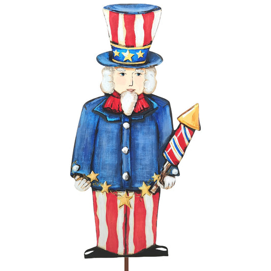 Round Top Stake Uncle Sam