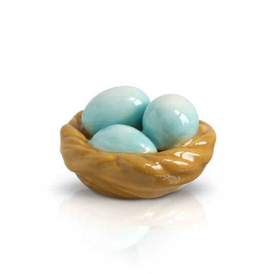 NEST ROBINS EGG BLUE DECO MINI