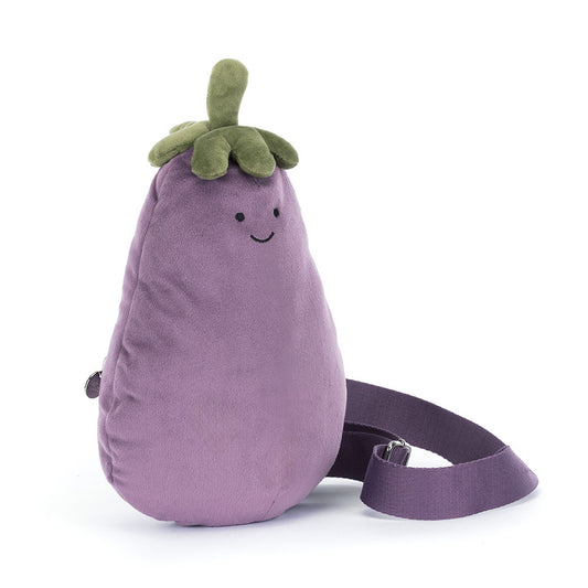 JellyCat Bag Eggplant Aubergine Bum Amuseables