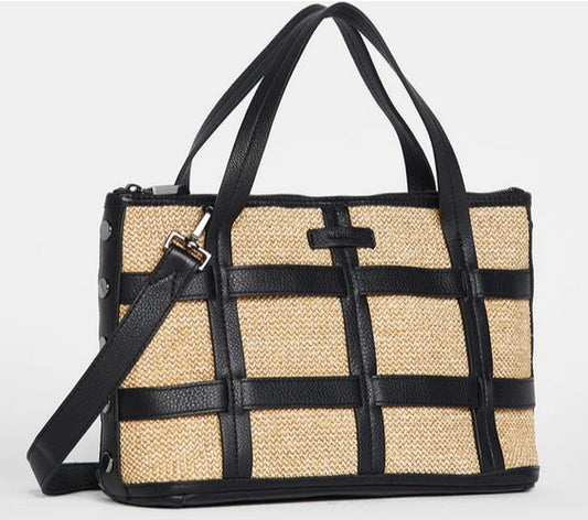 ADDIE MED Leather Satchel