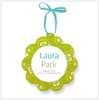 Ornament Picture Frame Dorset Garden Green Acrylic