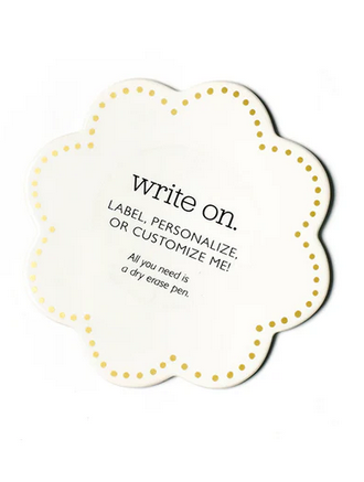 Attachment Big Gold Dot Write on Happy Everything