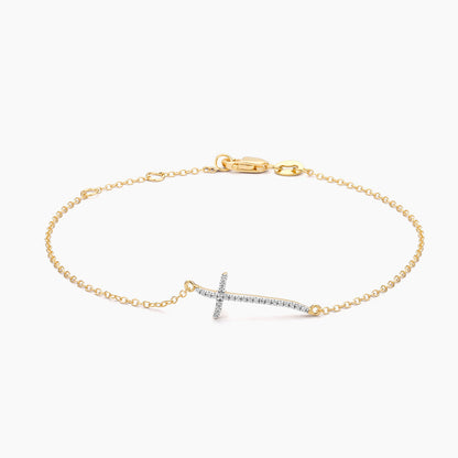 Bracelet Criss Cross Chain Waterproof