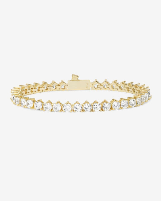 Melinda Maria Bracelet Mama Not Your Basic Tennis 4MM Gold
