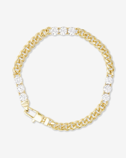 Melinda Maria Bracelet Baby Julian's Obsessed with Diamonds 5MM Gold
