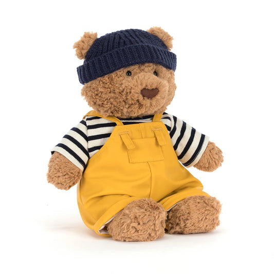 JellyCat Bear Bartholomew Seafarer Outfit