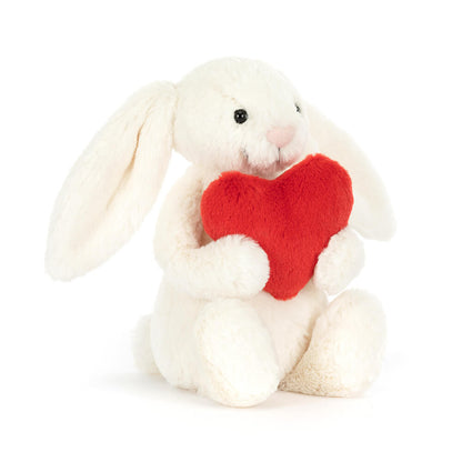 Bunny Heart Red Love Bashful
